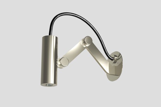 Lagoo Nesso N8286 hoofddouche ‘Bright Daylight‘ (Ø100) – Geborsteld nikkel
