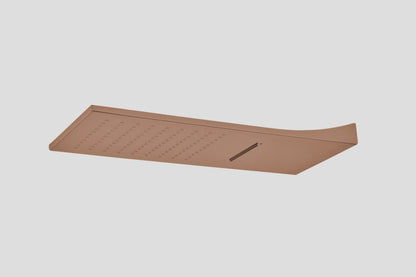 Lagoo Nesso N8295 hoofddouche X10 – Geborsteld koper PVD