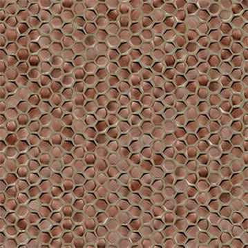 L’Antic Colonial Gravity aluminium hexagon copper 30,4 × 30,7 cm – 100245671