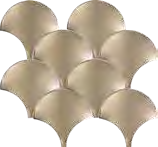 L’Antic Colonial Gravity aluminium shell gold 24,4 × 26,4 cm – 100310346
