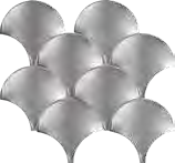 L’Antic Colonial Gravity aluminium shell metal 24,4 × 26,4 cm – 100310329