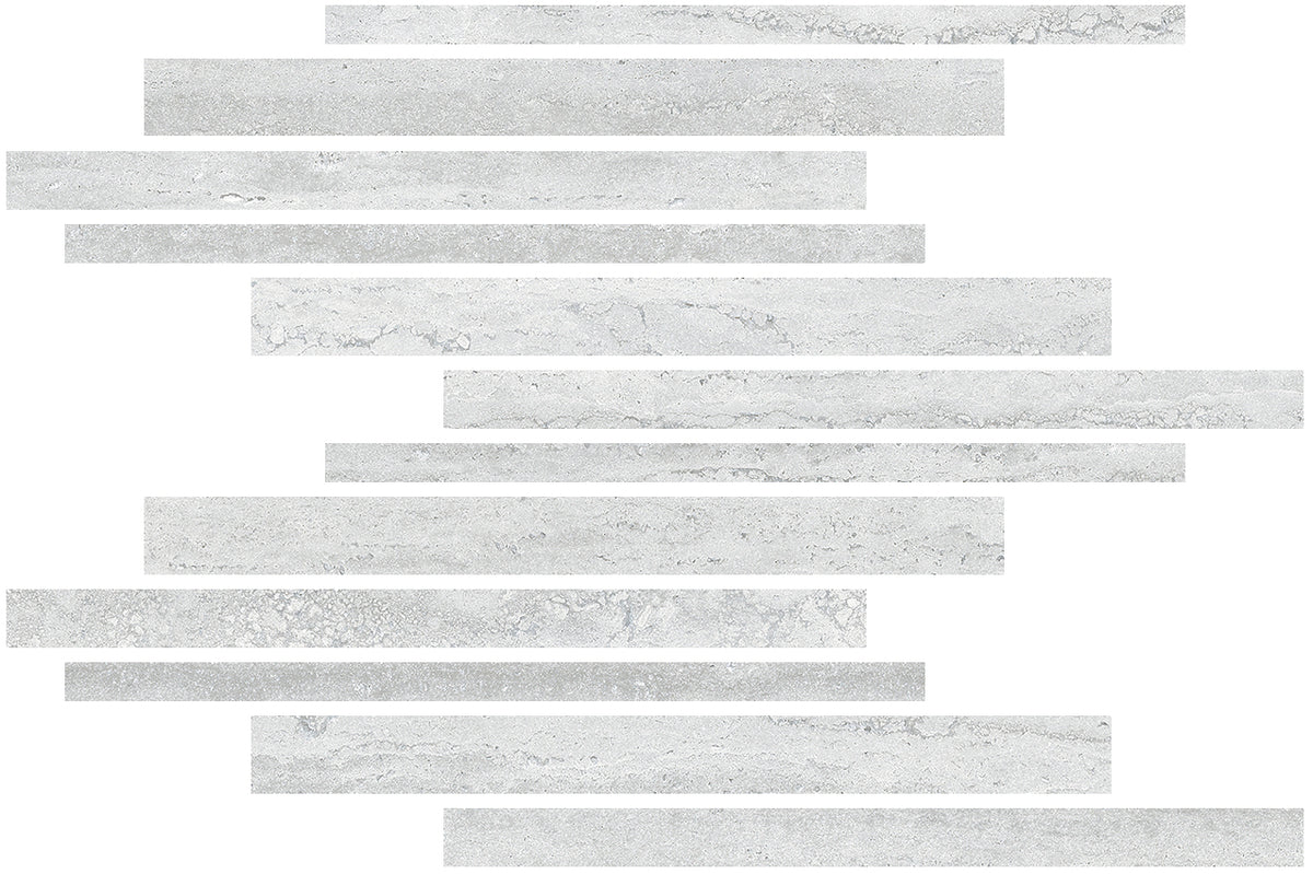 Living Ceramics VERSO VERSO Vein Cut VERSO VEIN CUT GREY VERSO VEIN CUT GREY HONED MURETO MOSAIC
