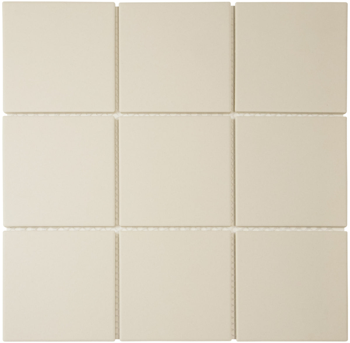 The Mosaic Factory London Full body White Matt 95x95mm - LO9510
