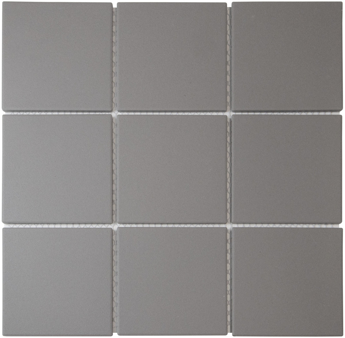 The Mosaic Factory London Full body Dark Grey Matt 95x95mm - LO9515