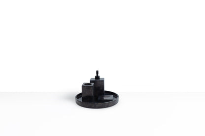 Loutro Lavabo marmeren accessoiresset – Accessoires Antraciet