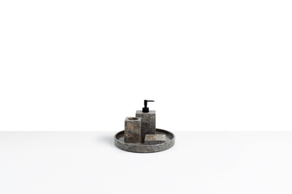 Loutro Lavabo marmeren accessoiresset – Accessoires Taupe
