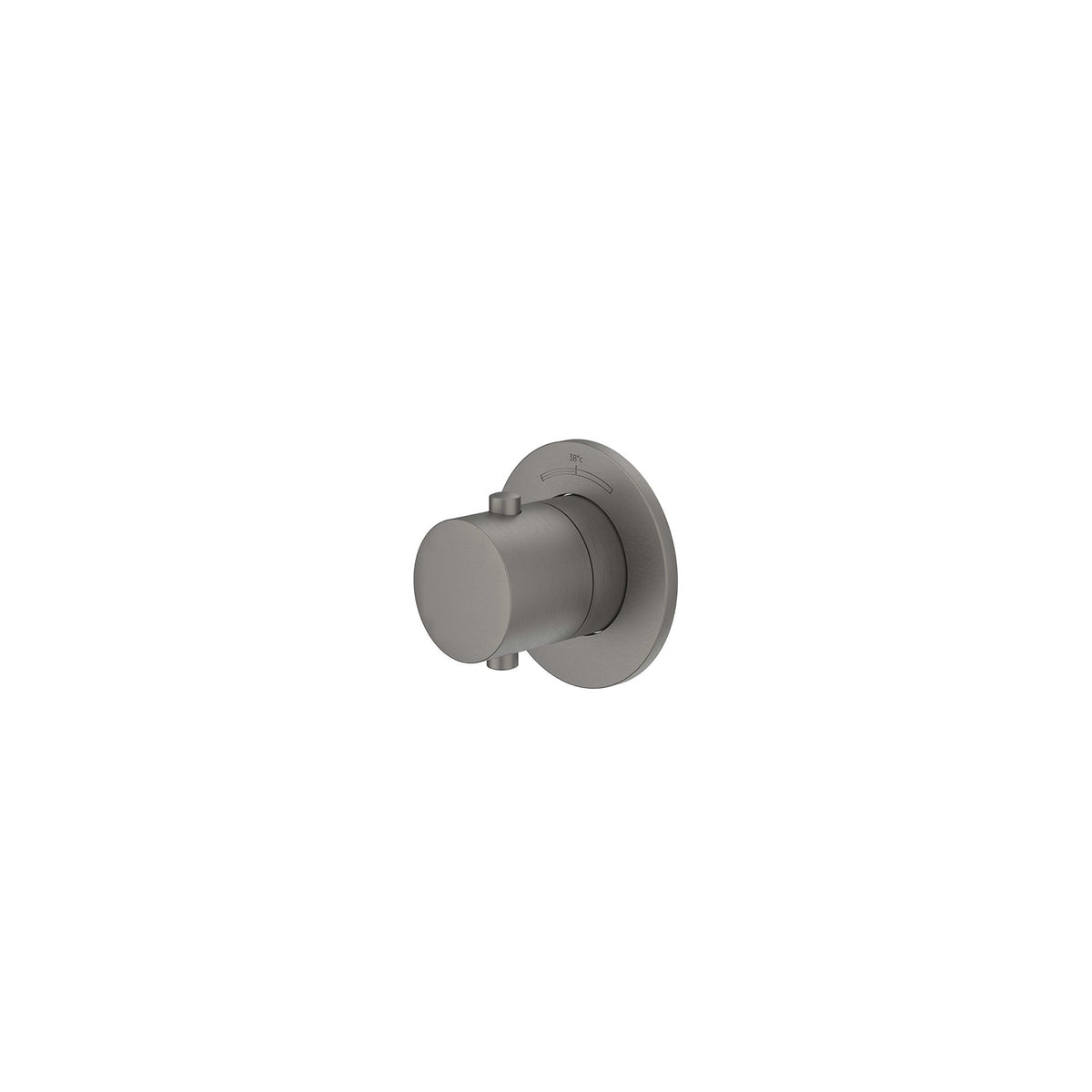 IVY Bond afbouwdeel inbouwthermostaat symmetry met rond rozet - 6202416