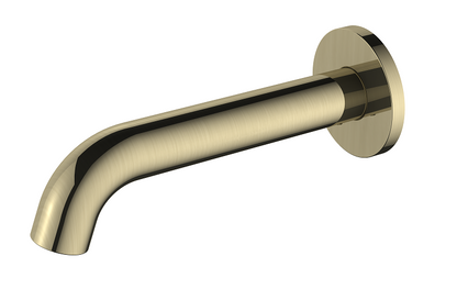 Regn losse uitloop 15cm, Geborsteld goud - 10015BB