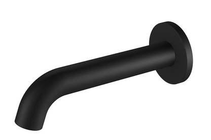 Regn losse uitloop 15cm, gun metal black - 10015GM
