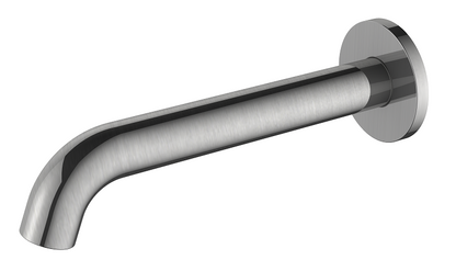 Regn losse uitloop 18cm, Geborsteld nikkel - 10016BN