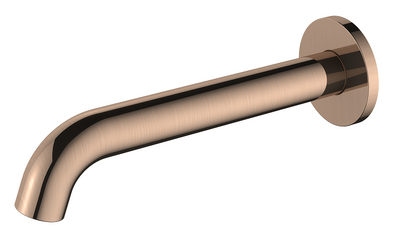 Regn losse uitloop 18cm, Geborsteld koper - 10016RG