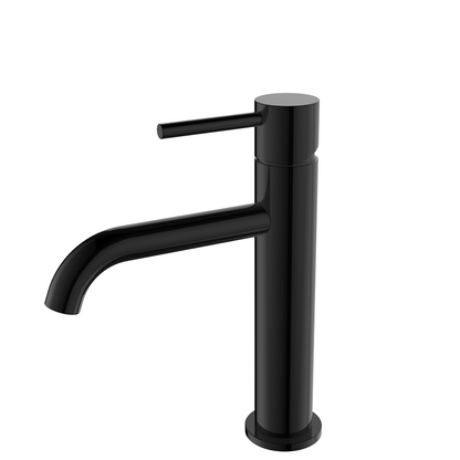 Regn wastafelkraan L met coldstart, gun metal black - 10020GM