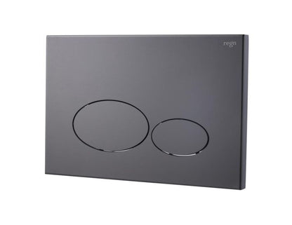Regn bedieningsplaat voor Geberit UP320, gun metal black - 11006GM