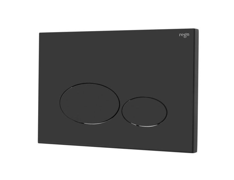 Regn bedieningsplaat voor Geberit UP320, mat zwart - 11006MB