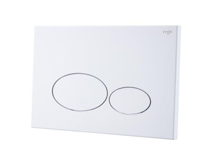 Regn bedieningsplaat voor Geberit UP320, mat wit - 11006MW