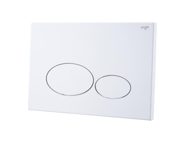 Regn bedieningsplaat voor Geberit UP320, wit - 11006WT