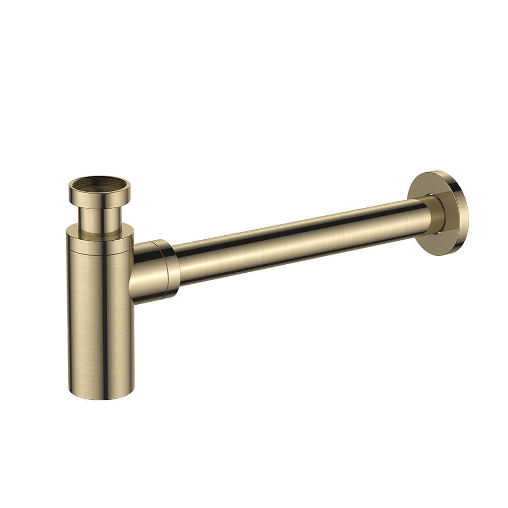 Regn wastafelsifon, Geborsteld goud - 13001BB