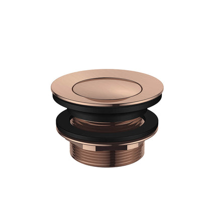 Regn pop-up badafvoerplug, Geborsteld koper - 14001RG