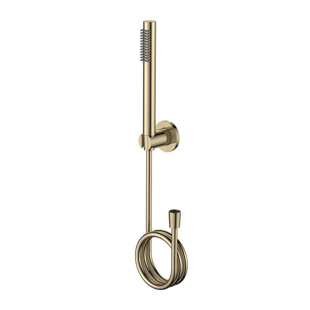 Regn badset, Geborsteld goud - 15005BB