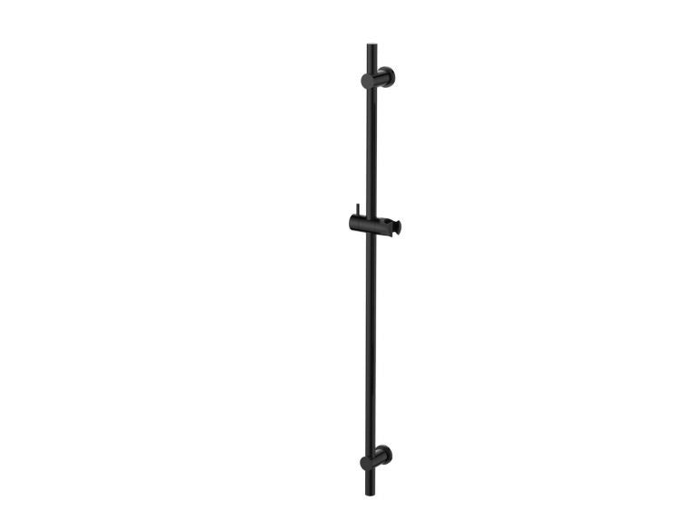 Regn glijstang met aansluitbocht, gun metal black - 15017GM