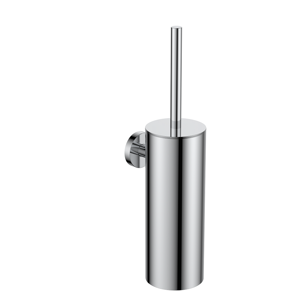 Regn toiletborstel met houder, Chroom - 17003CR