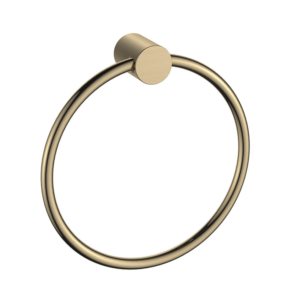 Regn handdoekring, Geborsteld goud - 17004BB