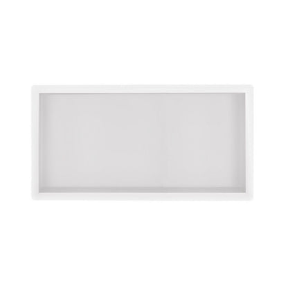 Regn inbouwnis 30 x 60 x 10cm, mat wit - 17010MW