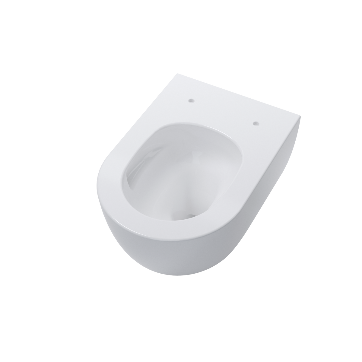 11007WT — Regn wandcloset TwirlFlush compact, wit