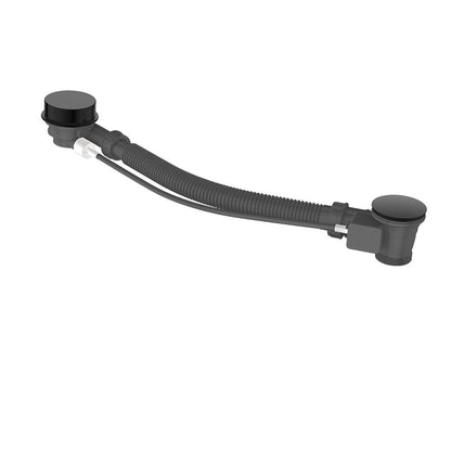 14000GM — Regn badoverloop, gun metal black