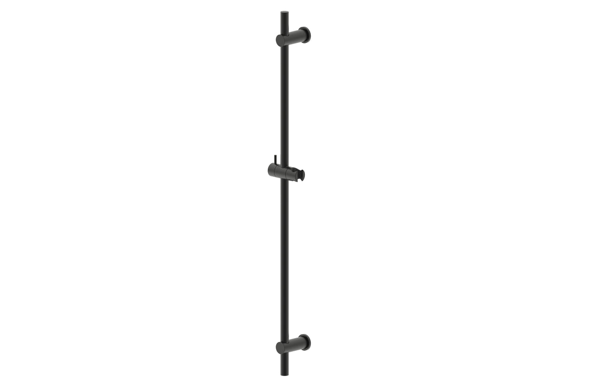 15060MB — Regn glijstang 90cm, mat zwart