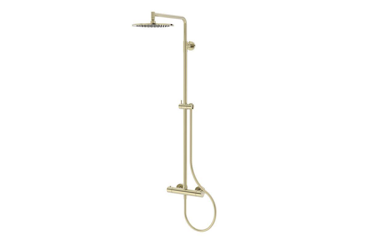 15061BB — Regn thermostatische regendouche zonder handdouche, goud