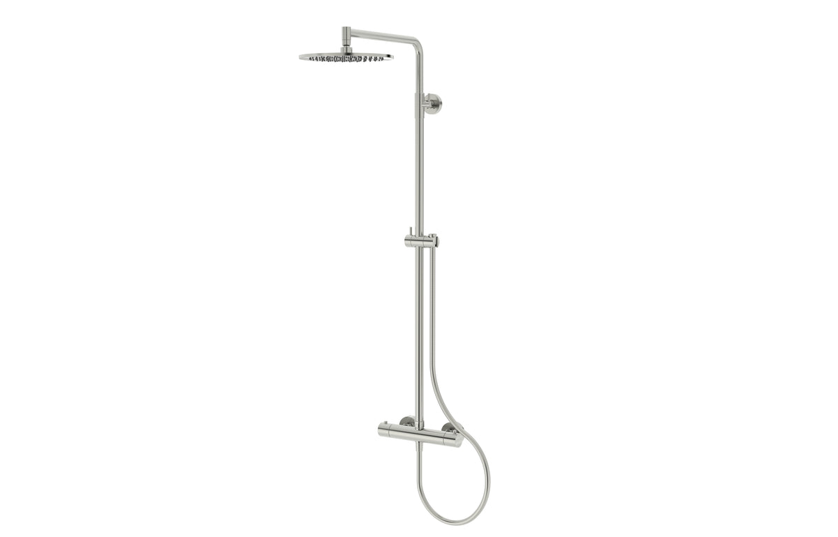15061BN — Regn thermostatische regendouche zonder handdouche, nikkel