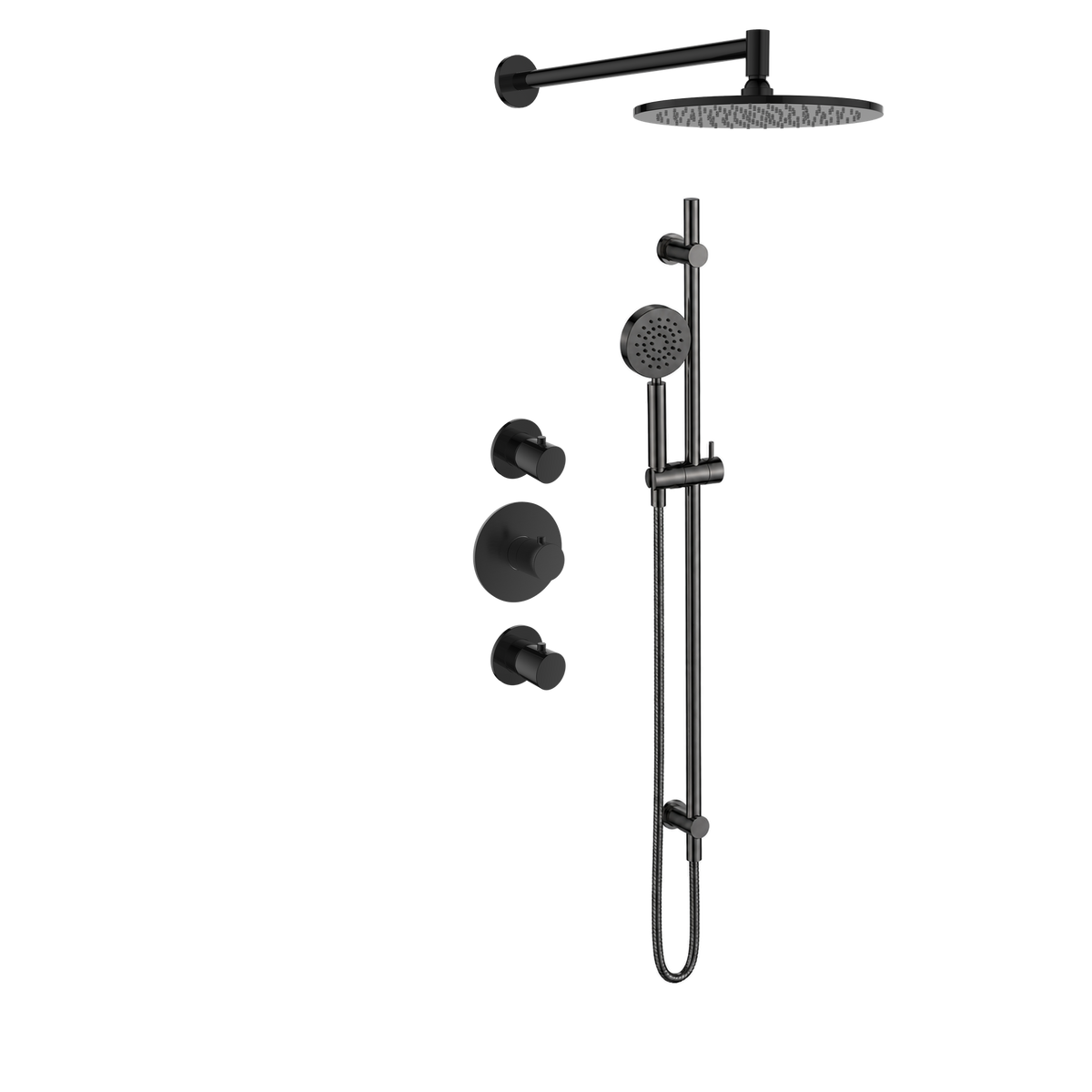 15129GM — 15129GM - Regn inb rdoucheset stkrn, glstng met ronde hdouche, gun met