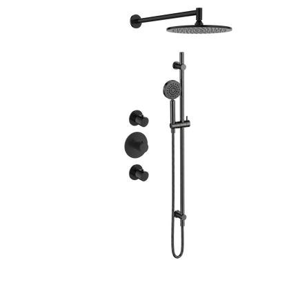 15129GM — 15129GM - Regn inb rdoucheset stkrn, glstng met ronde hdouche, gun met