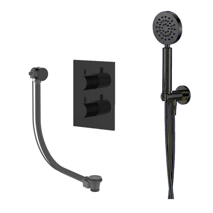 15139GM — 15139GM - Regn badset inb vkant met vsysteem en ronde h-douche, gun me