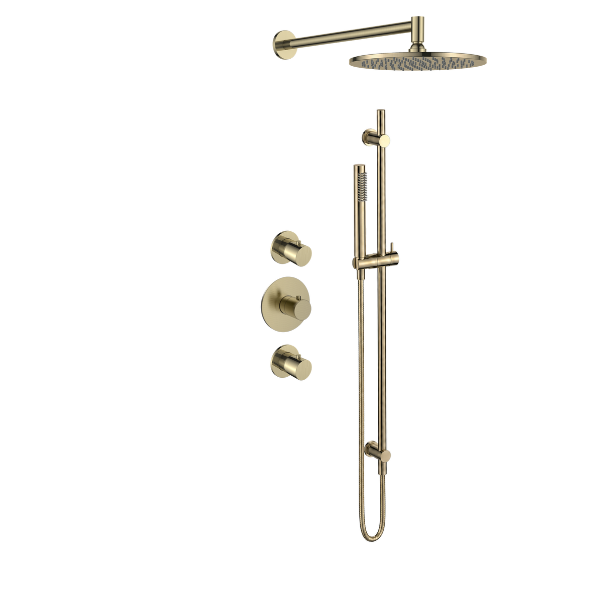 15229BB — 15229BB - Regn inb rdoucheset stkrn, glstng met staaf hdouche, goud