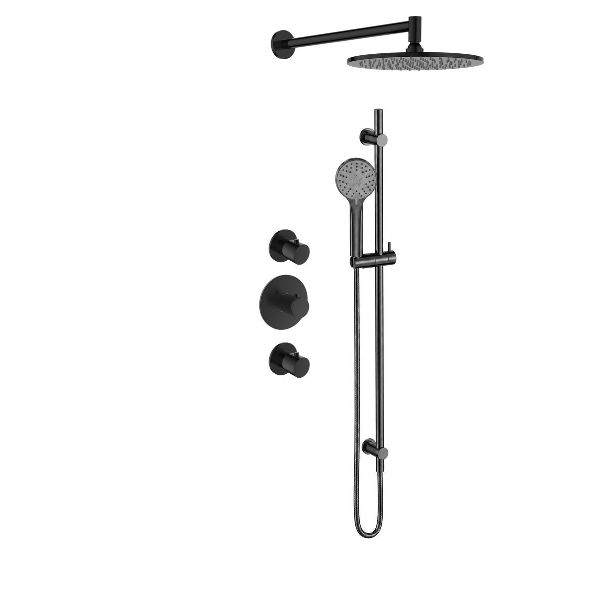 15329GM — 15329GM - Regn inb rdoucheset stkrn, glstng met 30cm hdouche, gun met
