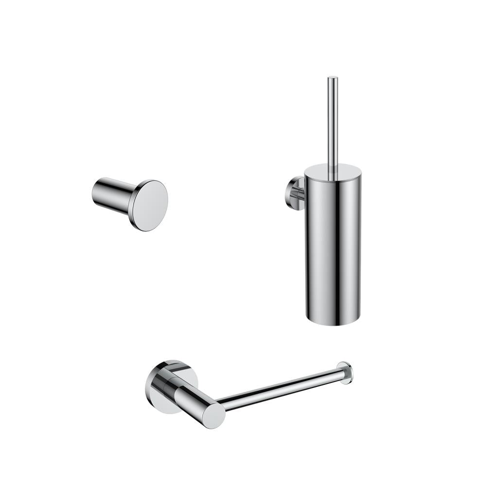 17012CR — 17012CR - Regn accessoireset toilet, chroom