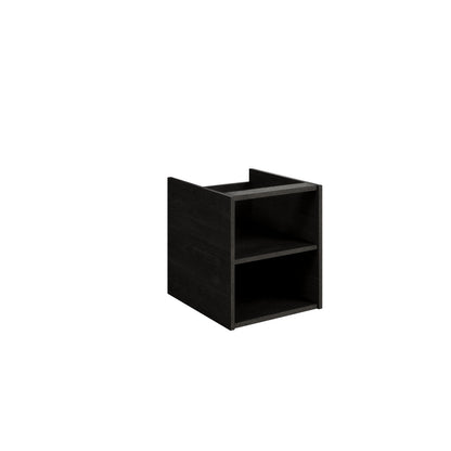 20040R35 — Regn open onderkast 40cm H45, rook zwart