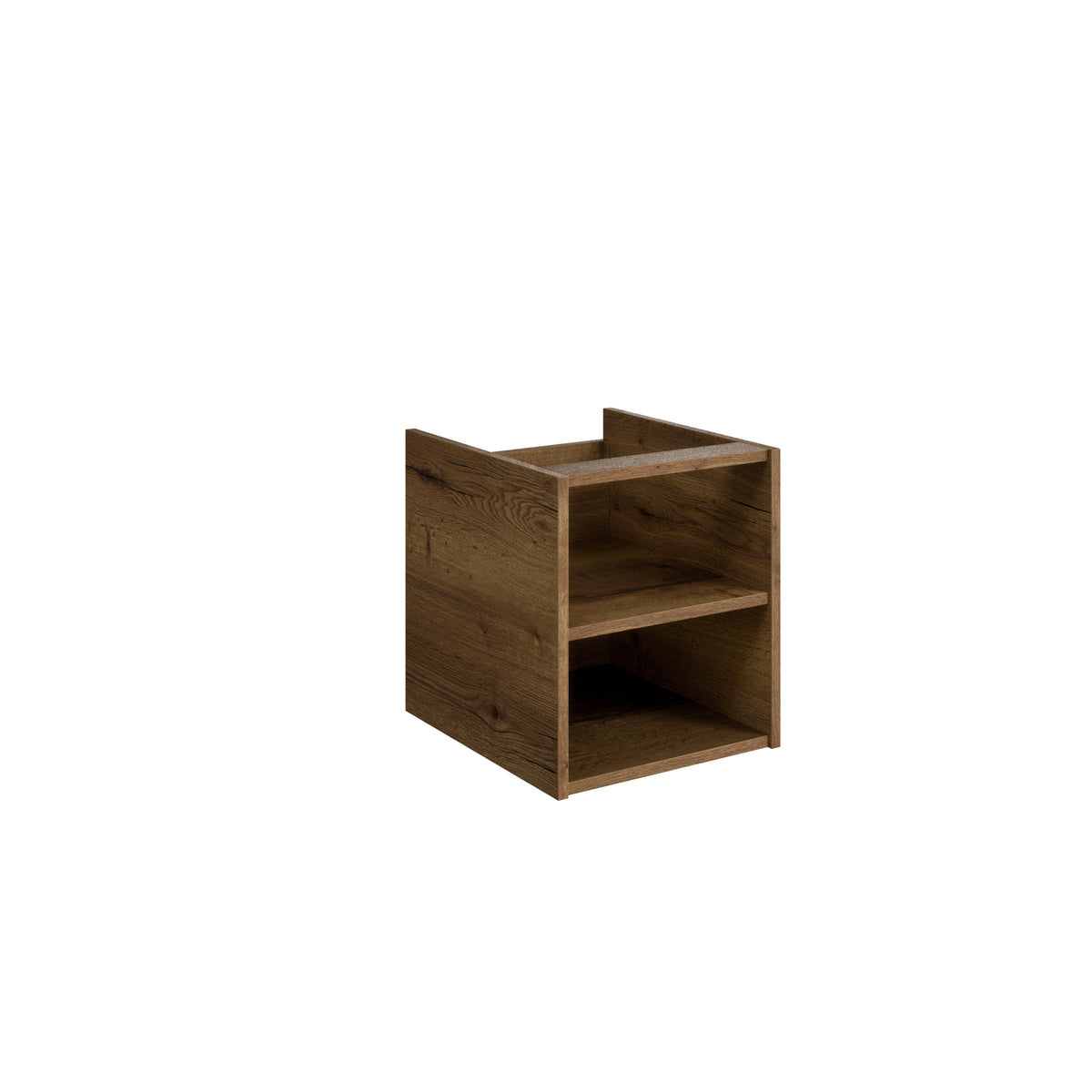 20040R59 — Regn open onderkast 40cm H45, bruin eiken