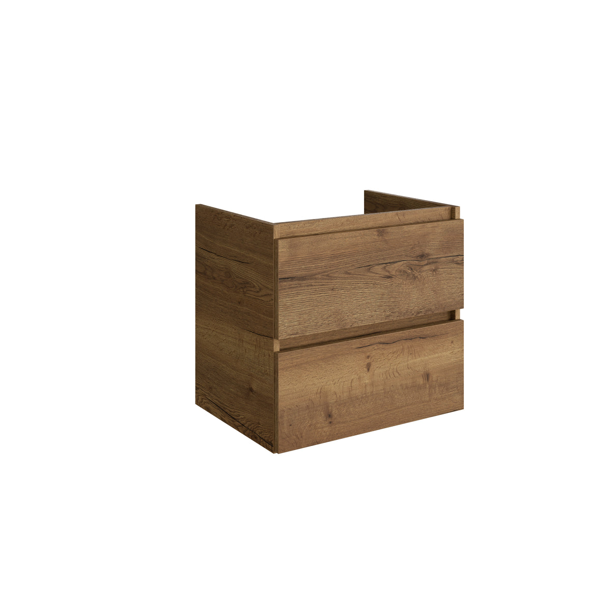 20062R59 — Regn onderkast dubbele lade 60cm, bruin eiken