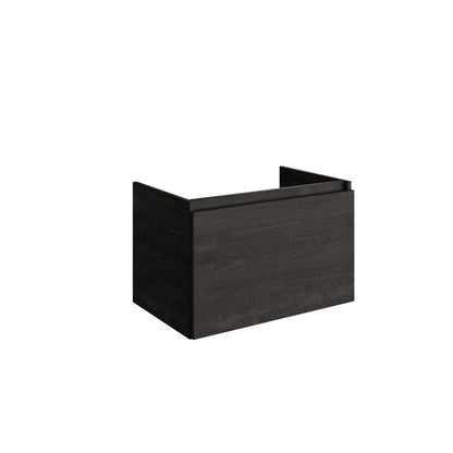 20070R35 — Regn onderkast enkele lade 70cm, rook zwart