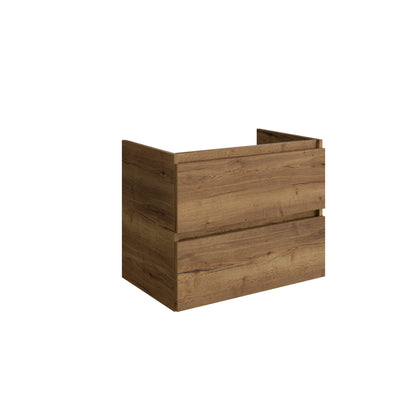 20072R59 — Regn onderkast dubbele lade 70cm, bruin eiken