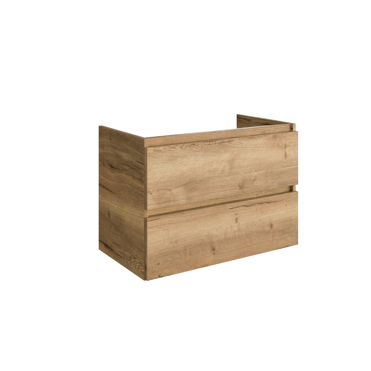 20082R17 — Regn onderkast dubbele lade 80cm, eiken