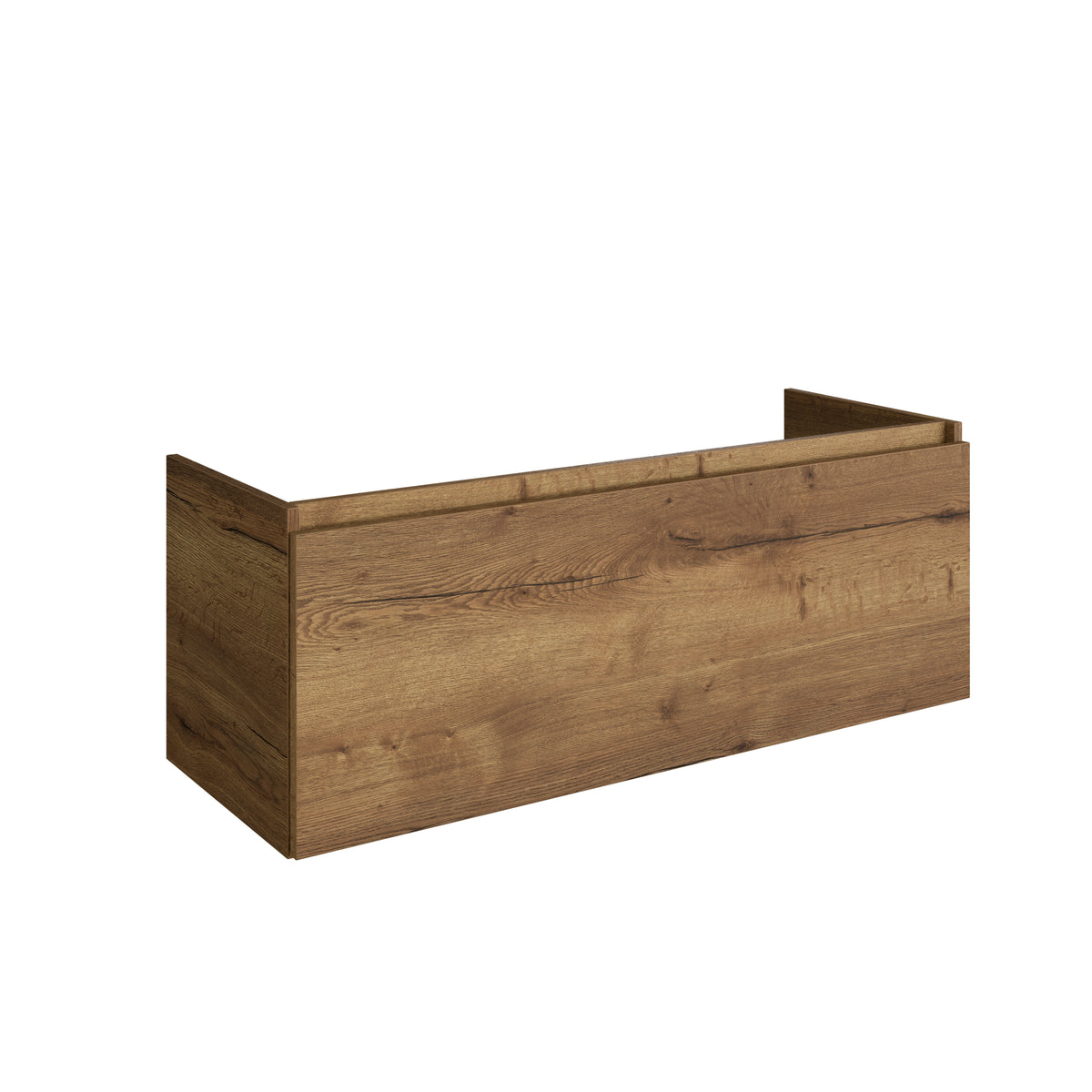 20120R59 — Regn onderkast enkele lade 120cm, bruin eiken