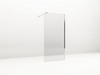 40120 — Regn glaswand helder glas 8mm, 120x200cm