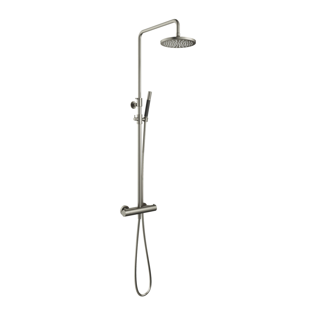 Hotbath SDS9GN5 – 30 cm hoofddouche – staafhanddouche – Geborsteld nikkel
