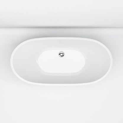 Solid-line Lucas vrijstaand bad 135x65cm Wit