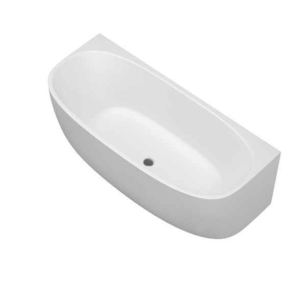 Solid-line Arona back to wall bad | 160 cm | Mat Wit