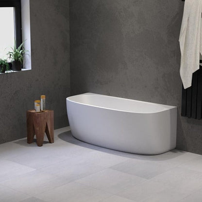 Solid-line Arona back to wall bad | 160 cm | Mat Wit